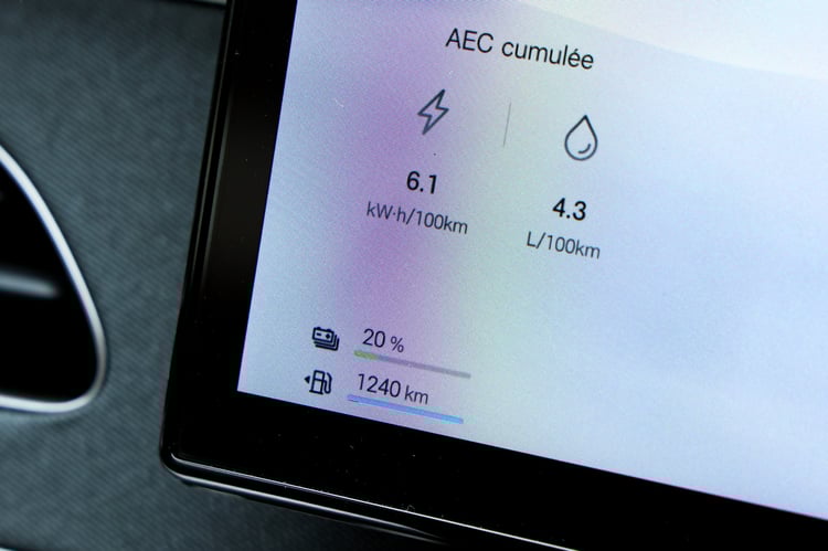 Consommations et autonomie de la BYD Seal 6 DM-i Touring
