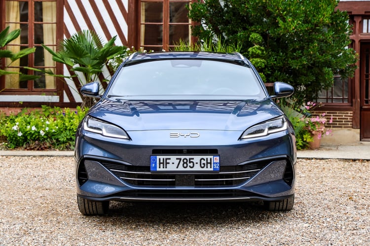 Design de la BYD Seal 6 DM-i Touring