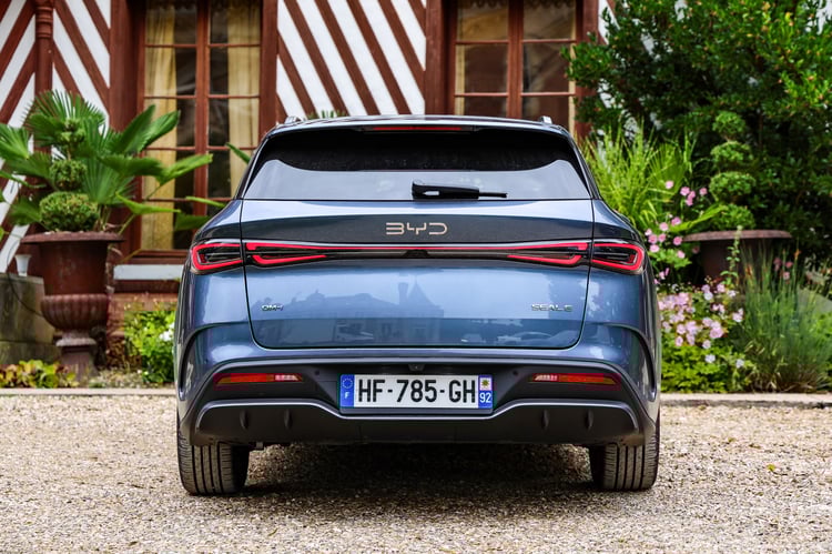 Design de la BYD Seal 6 DM-i Touring