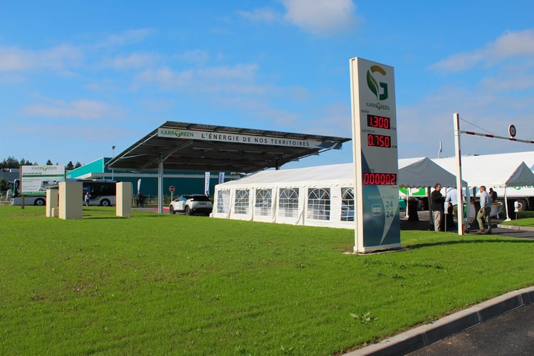 Inauguration de la station bi-énergies vertes KarrGreen de Ploërmel (56)