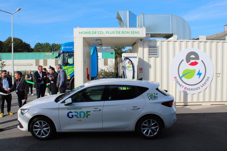 Distributeurs GNV de la station Eonnet de Moréac (56)