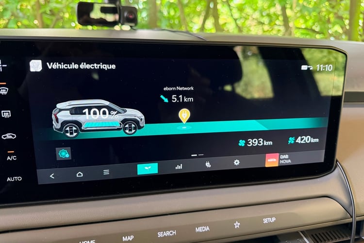 La Kia EV3 de Bertrand