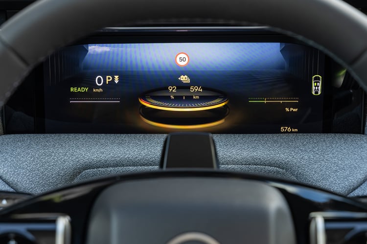 À bord du SUV électrique