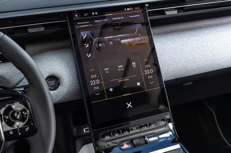 À bord du SUV électrique