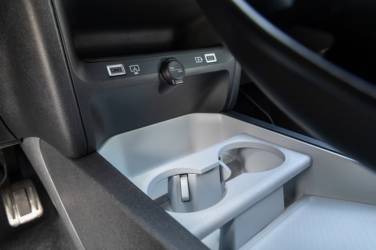 À bord du SUV électrique