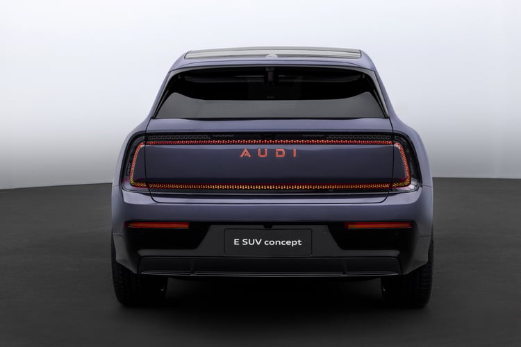 SAIC-AUDI E-SUV Chine