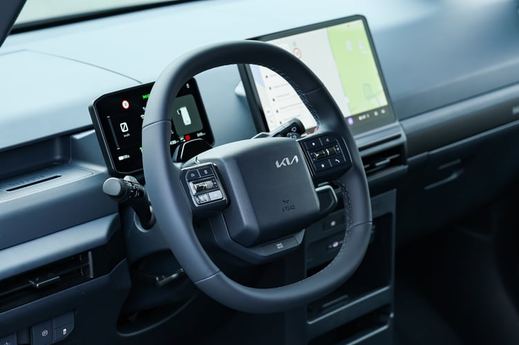 À bord du KIA PV5 Cargo