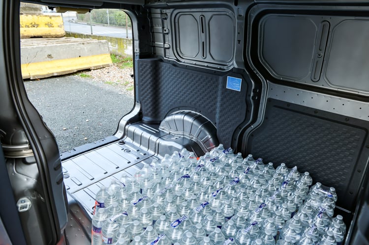 À bord du KIA PV5 Cargo