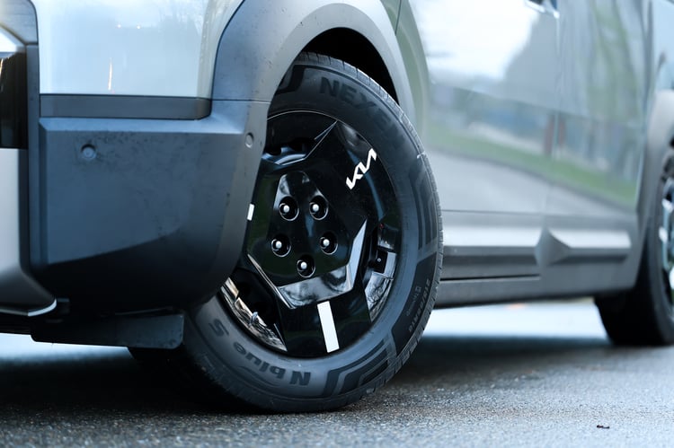 Design de l'utilitaire électrique