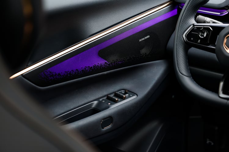 À bord du SUV hybride rechargeable