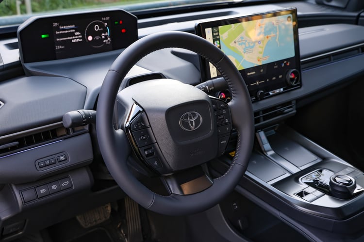 À bord du Toyota bZ4X restylé