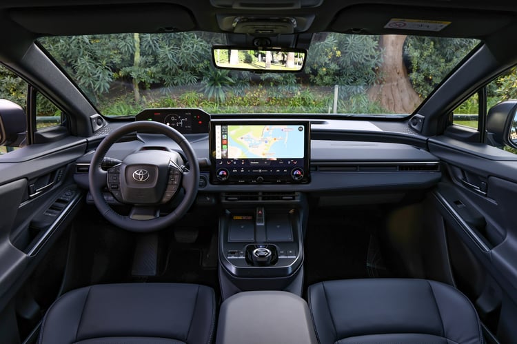 À bord du Toyota bZ4X restylé