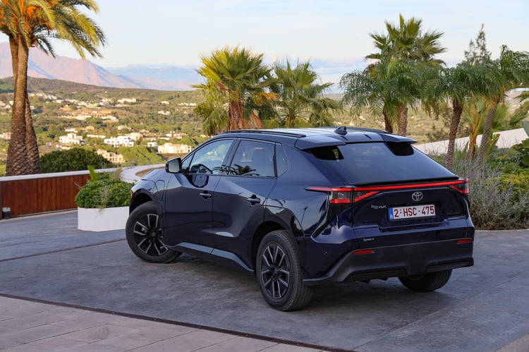 Design du Toyota bZ4X restylé