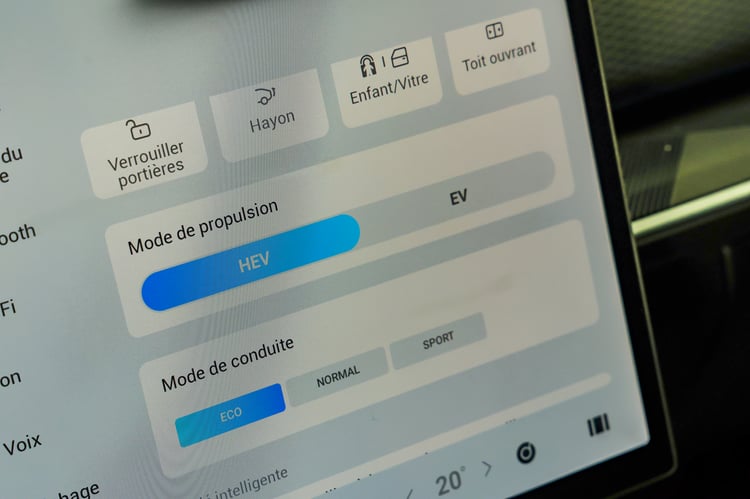 À bord du Jaecoo 7 SHS-P