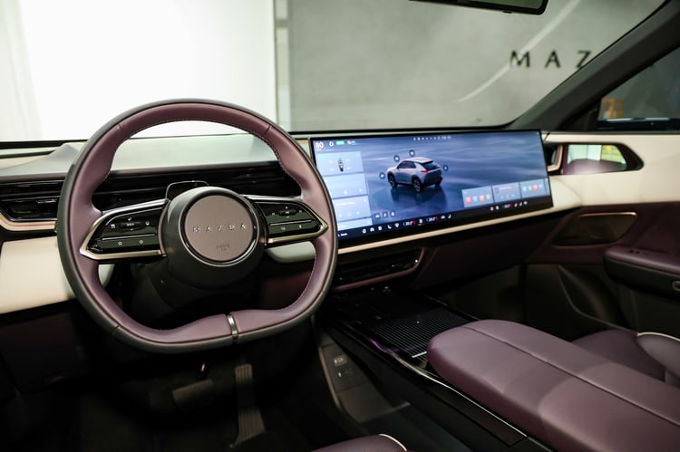 À bord du SUV électrique