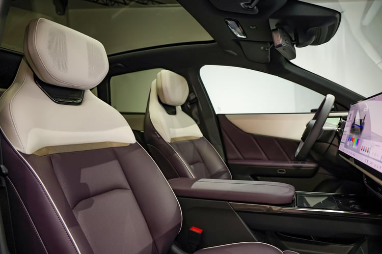 À bord du SUV électrique