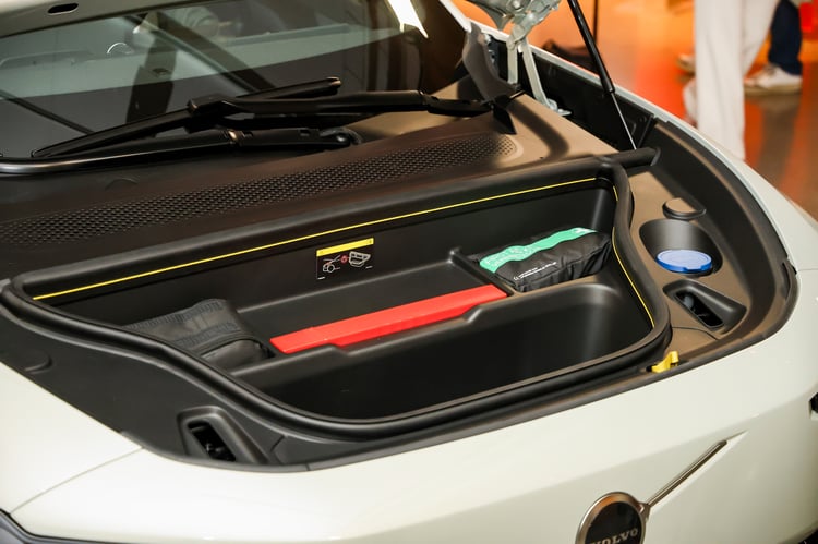 À bord du SUV électrique suédois