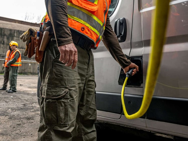 55 mn suffisent pour recharger le E-Ducato à partir d'une station de recharge publique de 150 kW.