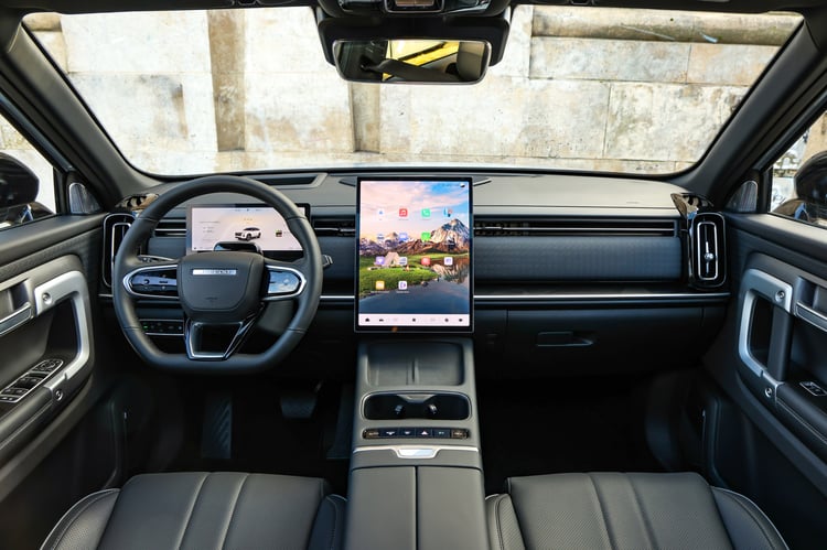 Traitement haut de gamme à bord du Jaecoo 7 SHS-P