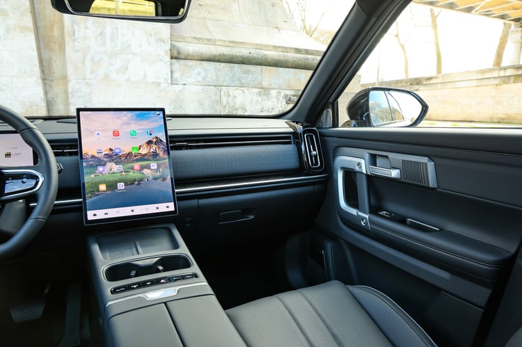 Traitement haut de gamme à bord du Jaecoo 7 SHS-P