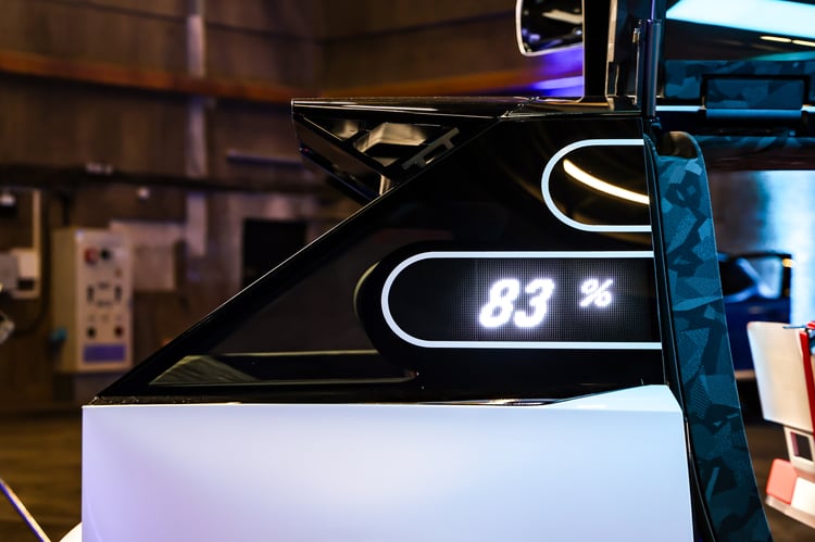 Clin d'oeil LED à la Peugeot 205 !