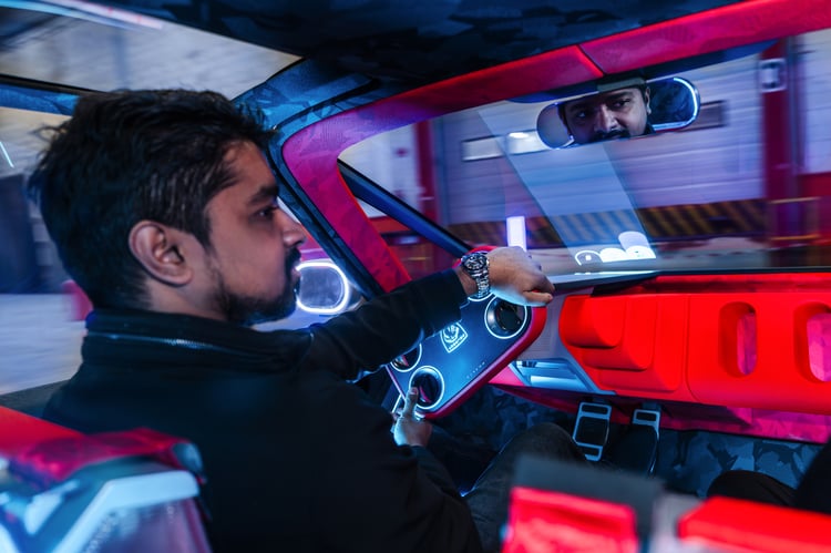 Moins d'un tour de volant pour la Peugeot Polygon !