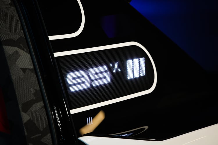 Clin d'oeil LED à la Peugeot 205 !