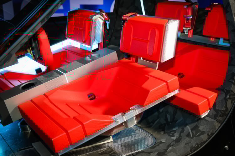 Des sièges en mousse pour le concept-car
