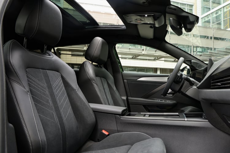 Places avant du break électrique