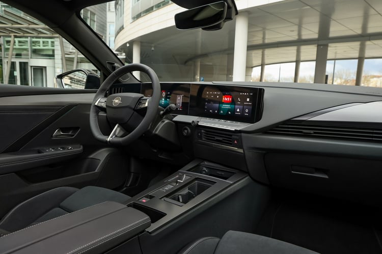 Intérieur de l'Opel Astra Sports Tourer Electric