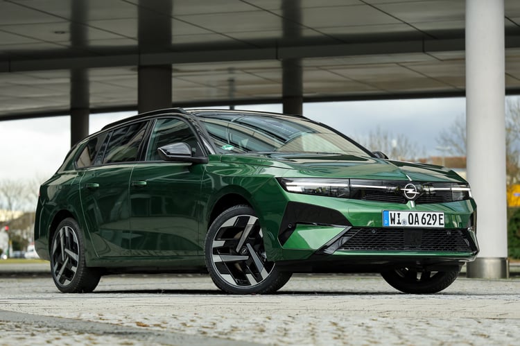 Design de l'Opel Astra Sports Tourer Electric