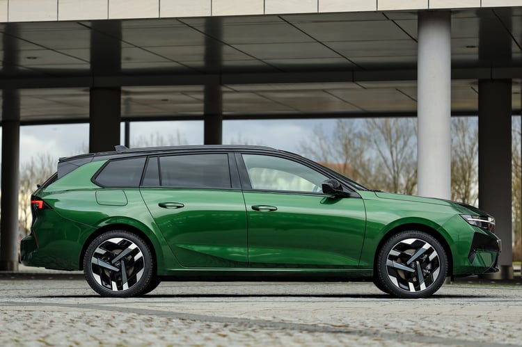 Un profil conservé pour le break électrique