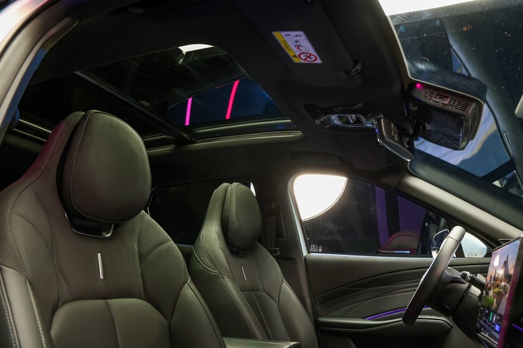 Un bel espace à bord pour les occupants