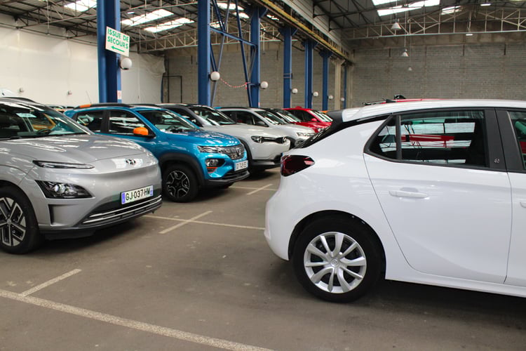 A la vente aux enchères VPauto de véhicules électriques