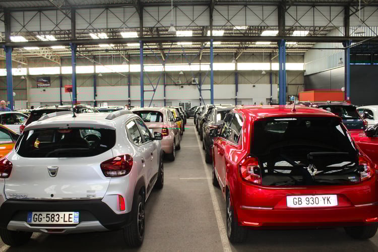 A la vente aux enchères VPauto de véhicules électriques