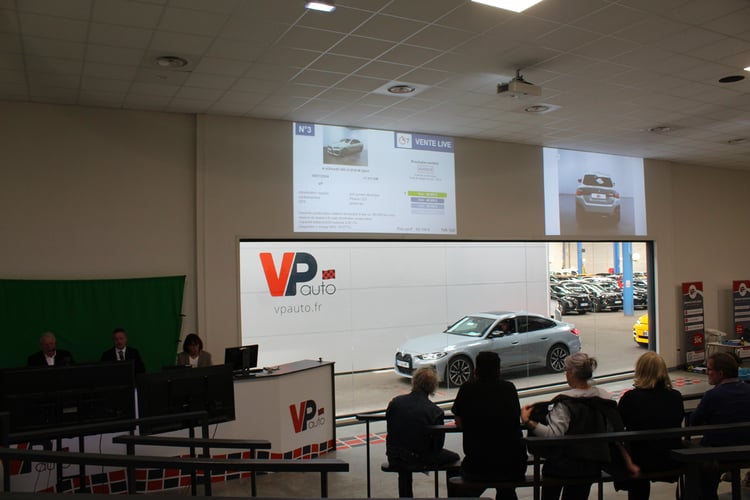 BMW i4 à la vente aux enchères VE de VPauto