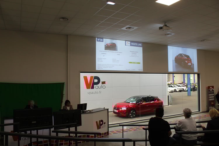 Opel Corsa-e à la vente aux enchères VE de VPauto