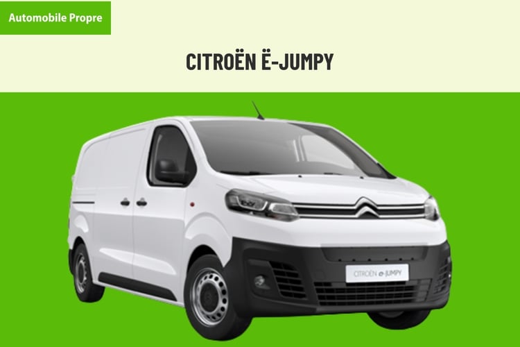 Citroën ë-Jumpy utilitaire électrique intermédiaire