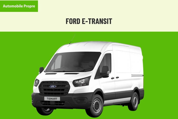 Ford E-Transit grand utilitaire électrique