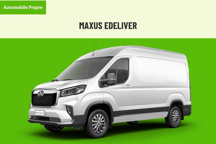Maxus eDeliver grand utilitaire électrique