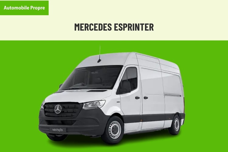 Mercedes eSprinter fourgon utilitaire électrique
