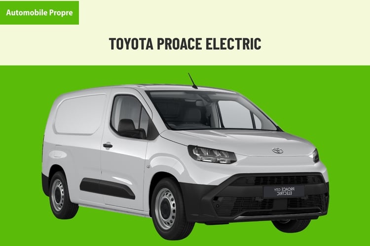 Toyota Proace Electric fourgon utilitaire électrique intermédiaire