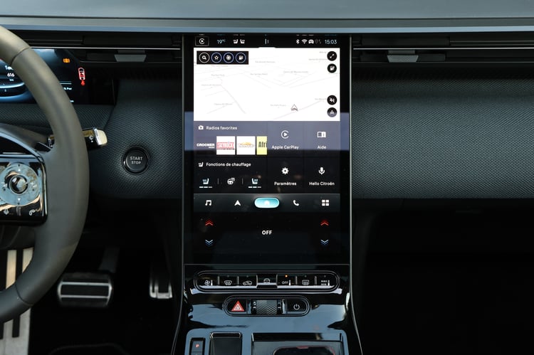 L'interface native du PHEV