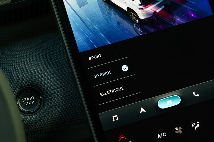 3 modes de conduite pour le PHEV