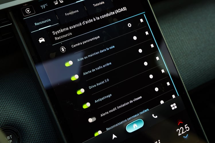 ADAS complets pour le Citroën C5 Aircross hybride rechargeable