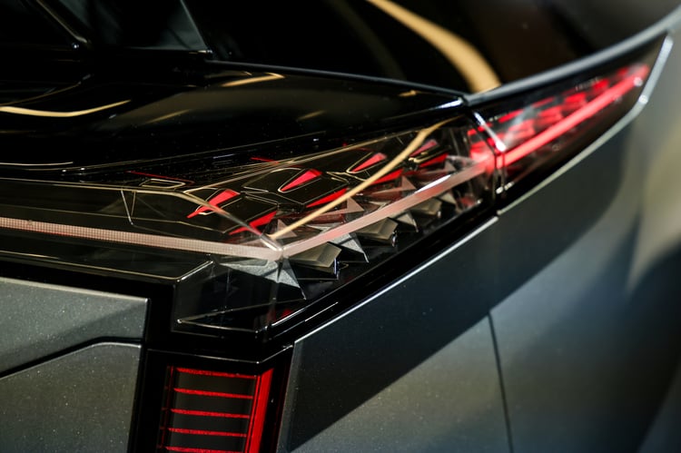 Détails des feux arrière