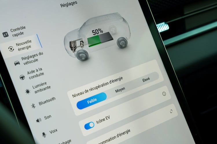 Trois niveaux de récupération d'énergie