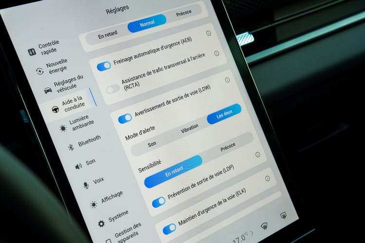 Aides à la conduite personnalisables