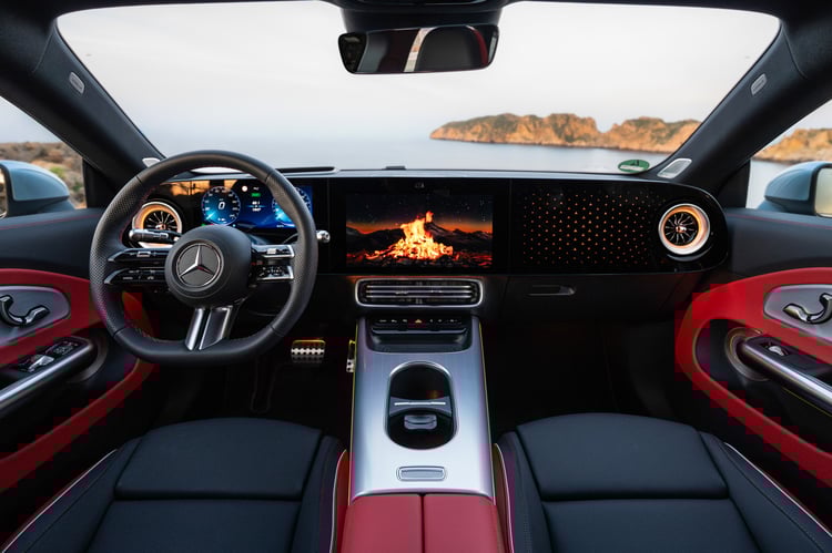 Poste de conduite identique à la CLA berline