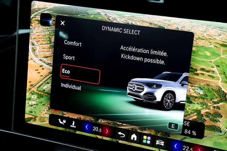 Modes de conduite du Mercedes GLB 250+
